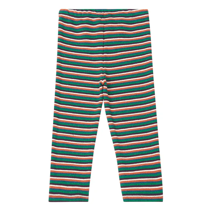 GOLD, Olalala Legging Rayé Jamie | Vert sapin