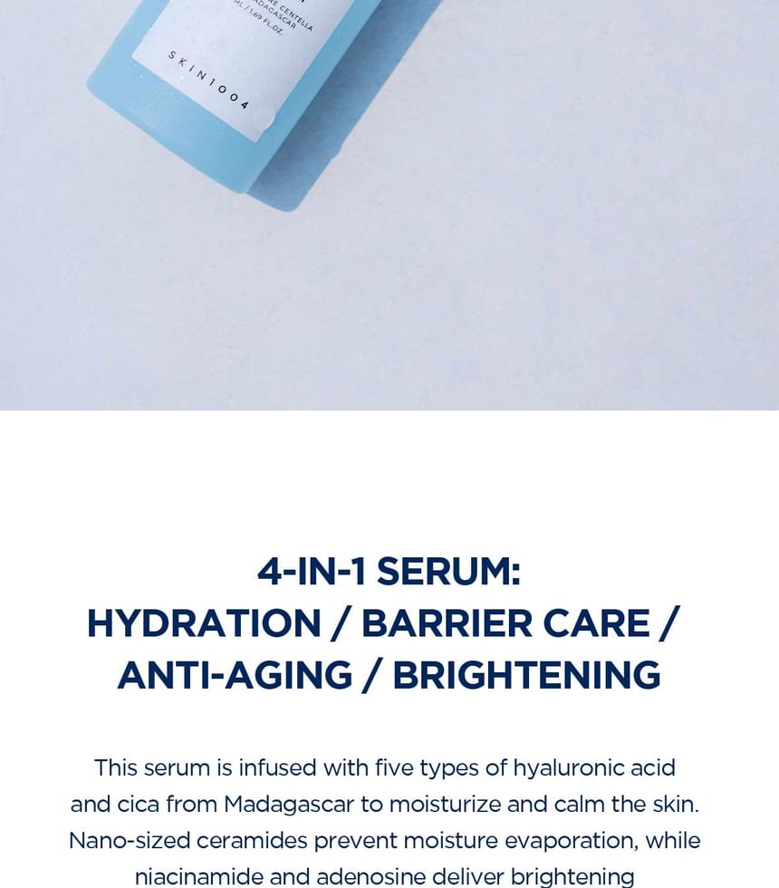 HUID 1004 - Madagascar Centella Hyalu-Cica Blauw Serum