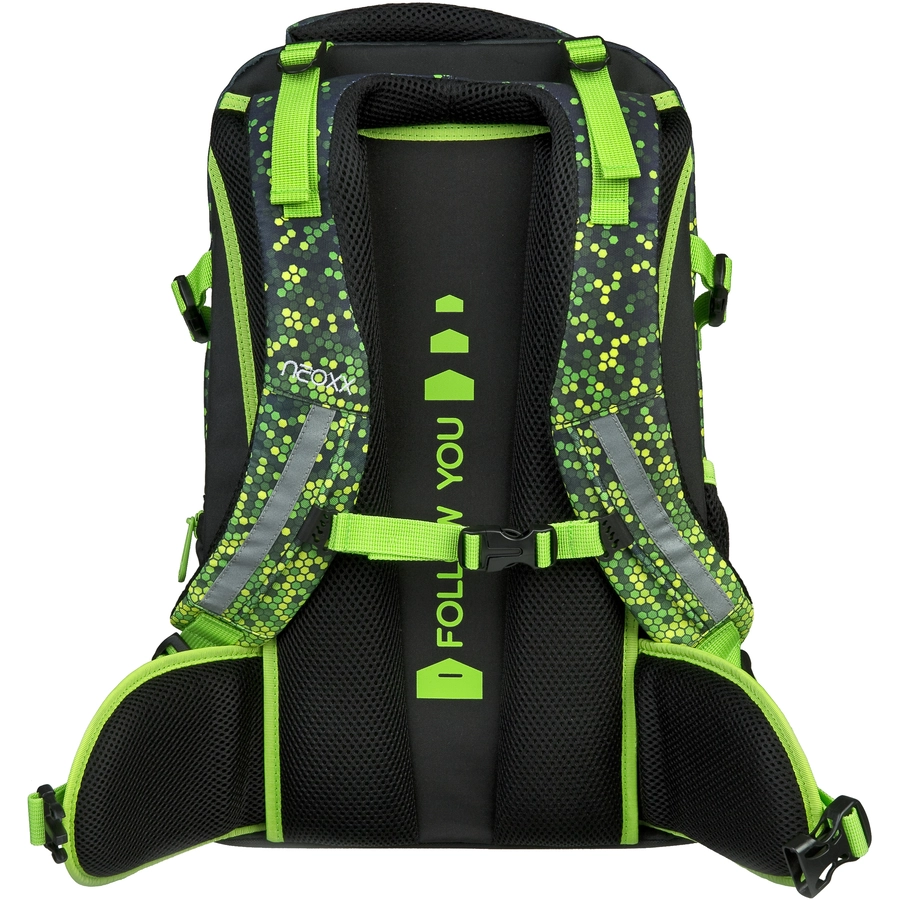 neoxx Active Schulrucksack Pixel in my mind