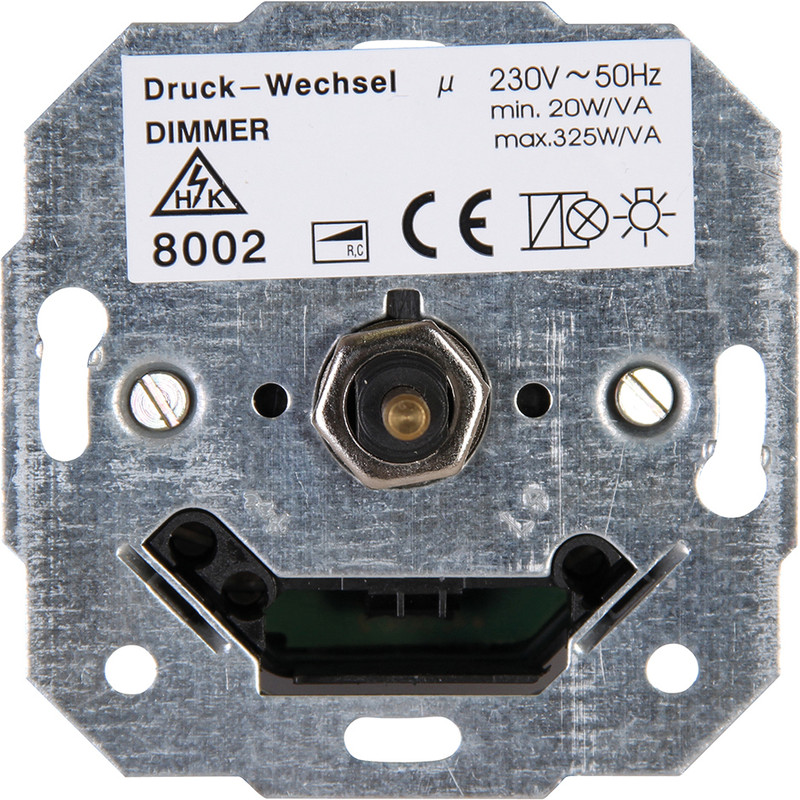 Kopp universele druk/draaidimmer 20-325w wissel inbouw R, C