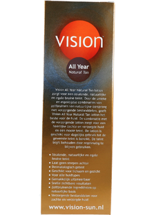 Vision All Year Natural Tan Lotion 135ML