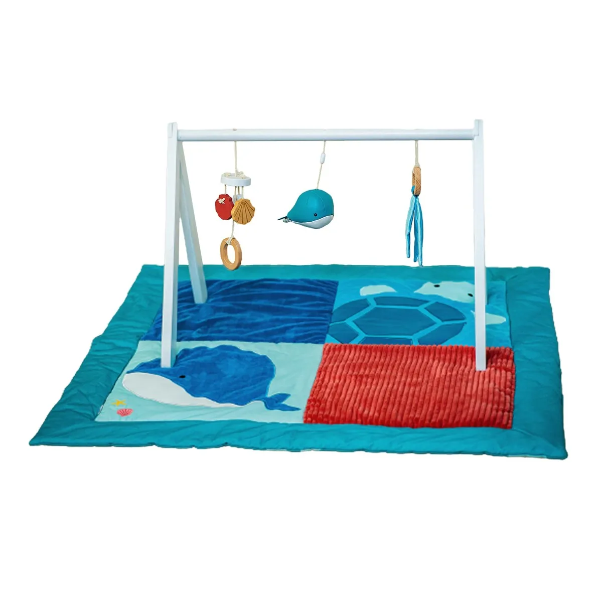 LittleBigFriends Tapis de Jeu Réversible - Océan