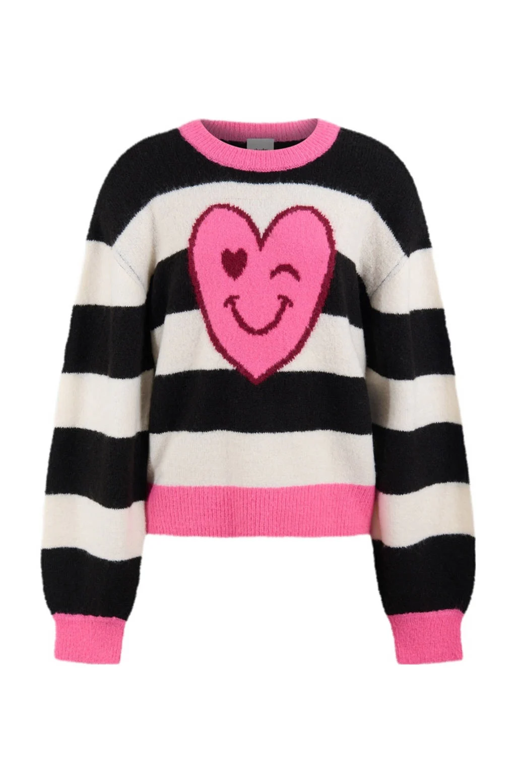 Shoeby trui zwart gebreid