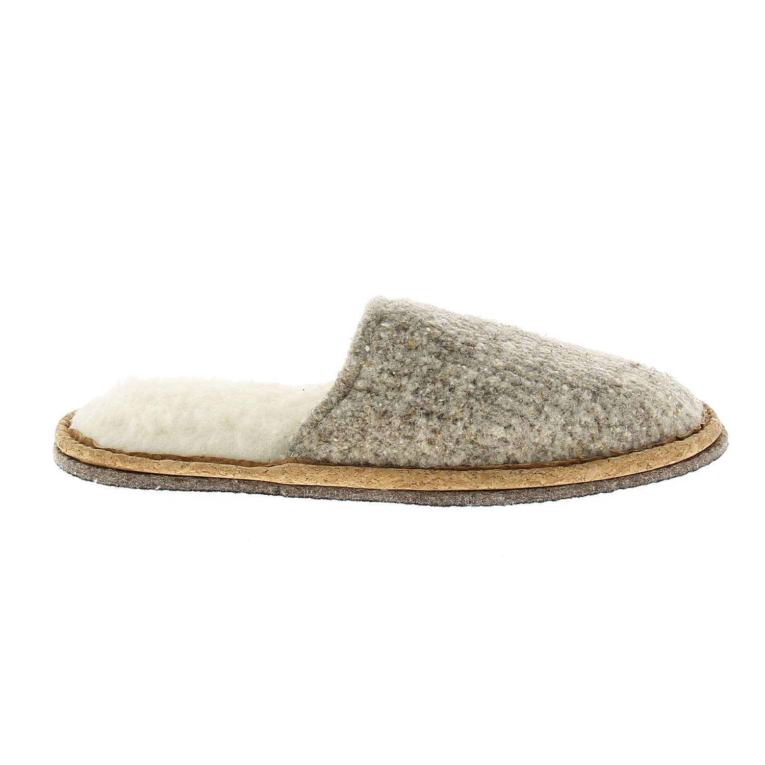 Chaussons femme LA PANTOUFLE BIO LA LAINE