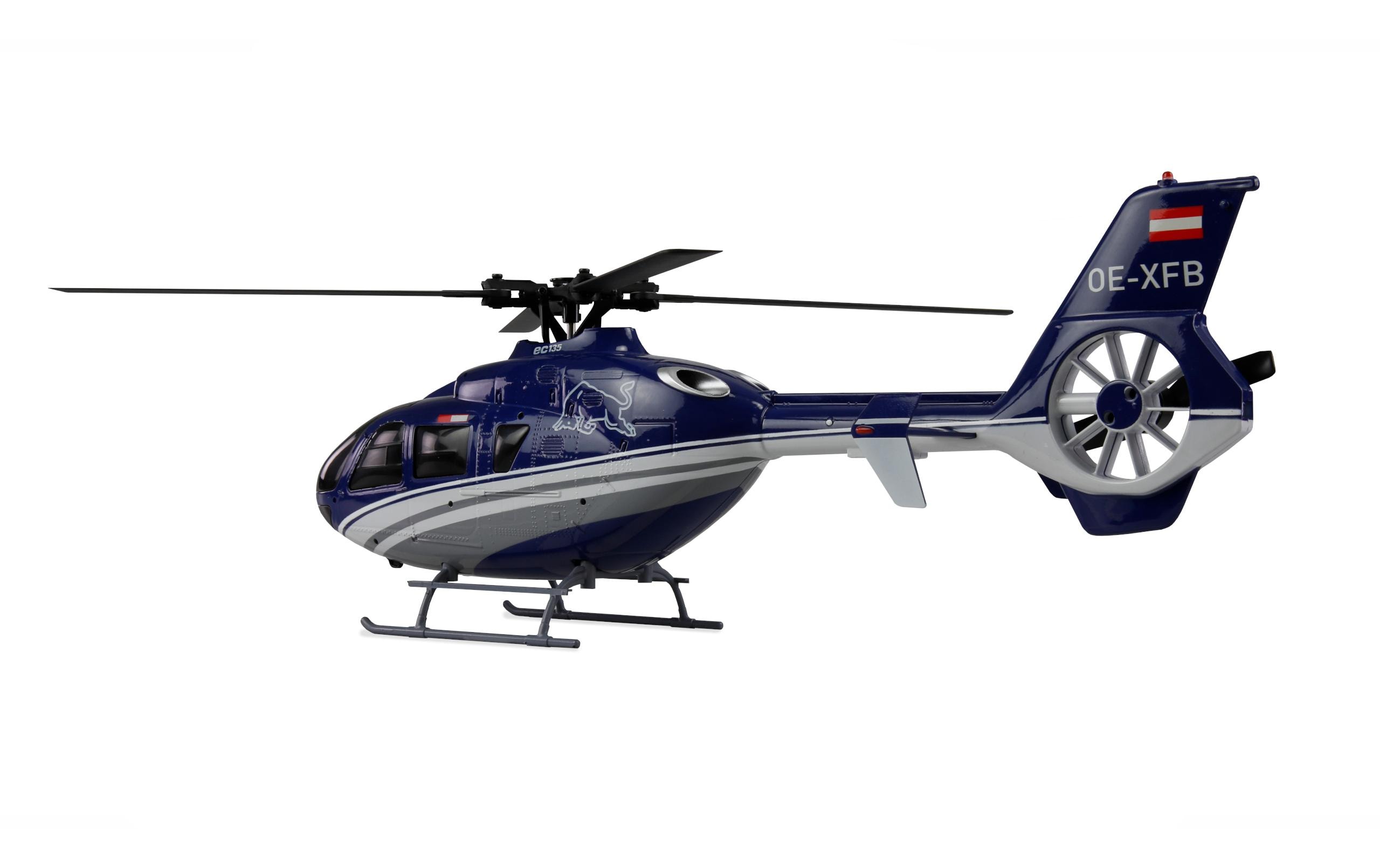 Helikopter EC135 Pro the Flying Bulls Brushless CP RTF<br>Pitch-gesteuerter Scale Heli mit 6G Gyro