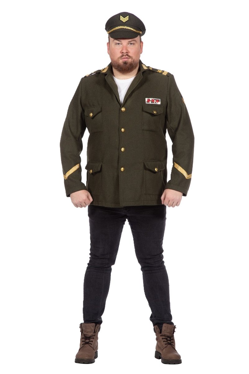 Leger Jas Heren Officier Luxe