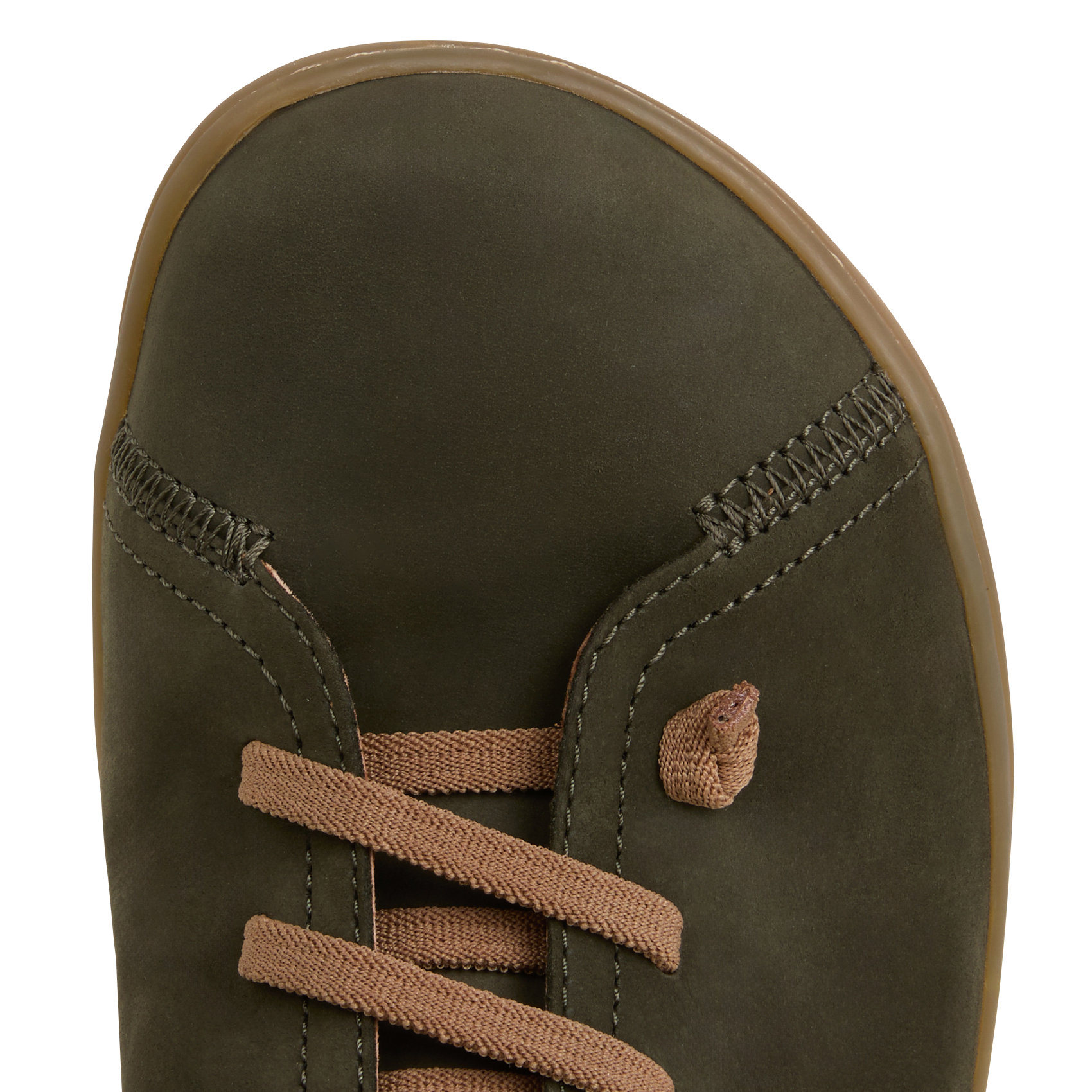 PEU CAMI - Bottines en cuir velours | Vert
