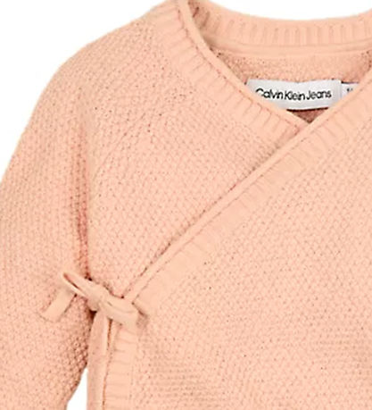 Calvin Klein Gave?ske - Blåse/Bukser/Hue - Strik - Pink Sand