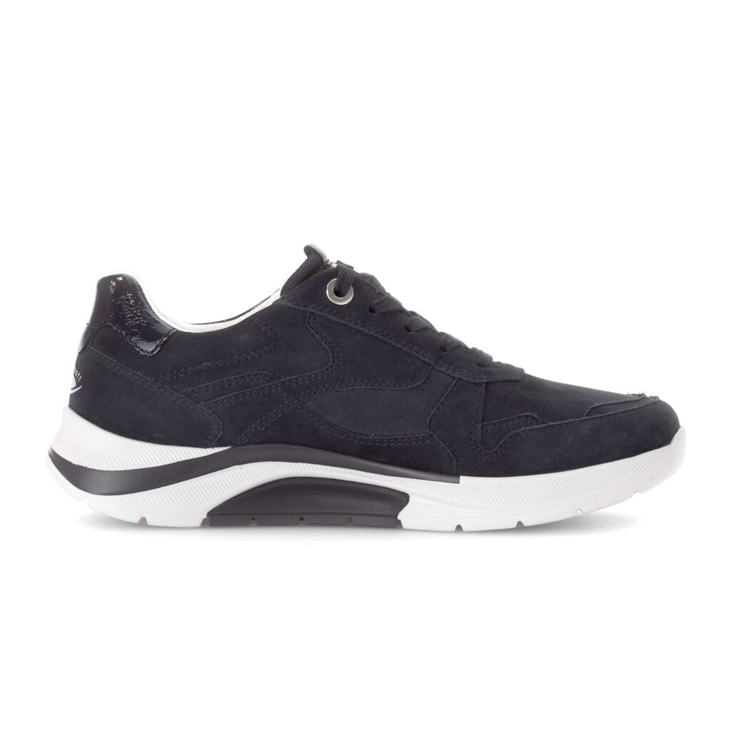 Lage sneaker blauw