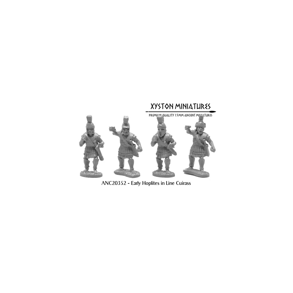 Early Hoplites in Line Cuirass