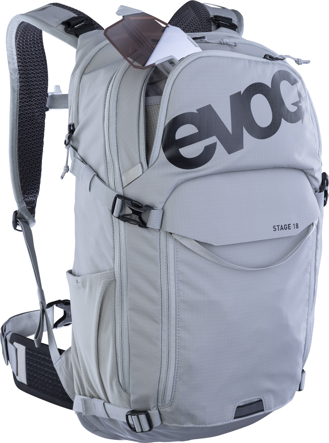 EVOC Stage 18 Rygsæk Grå