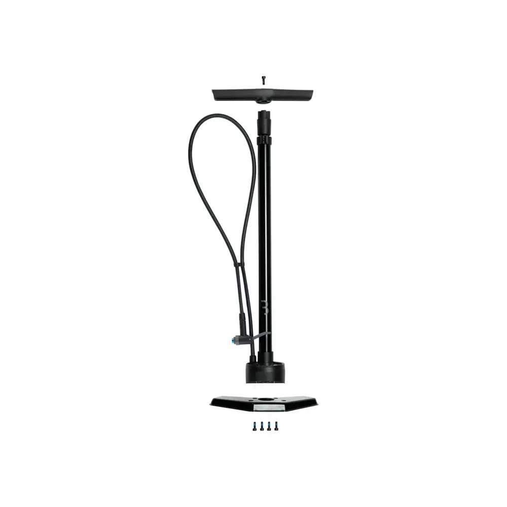 BBB Cycling AirSmart BFP-42 Vloerpomp Zwart