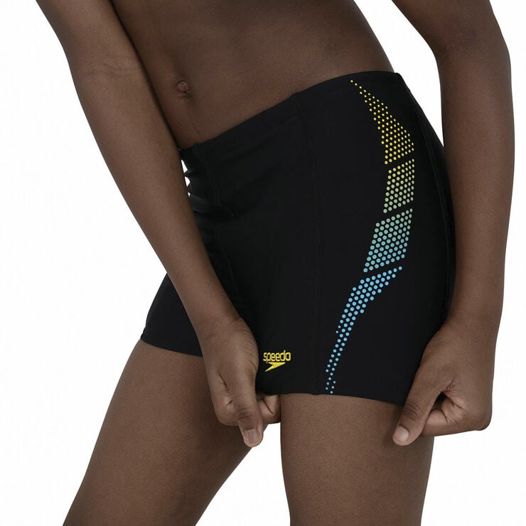 Speedo Panel badebukser Sort