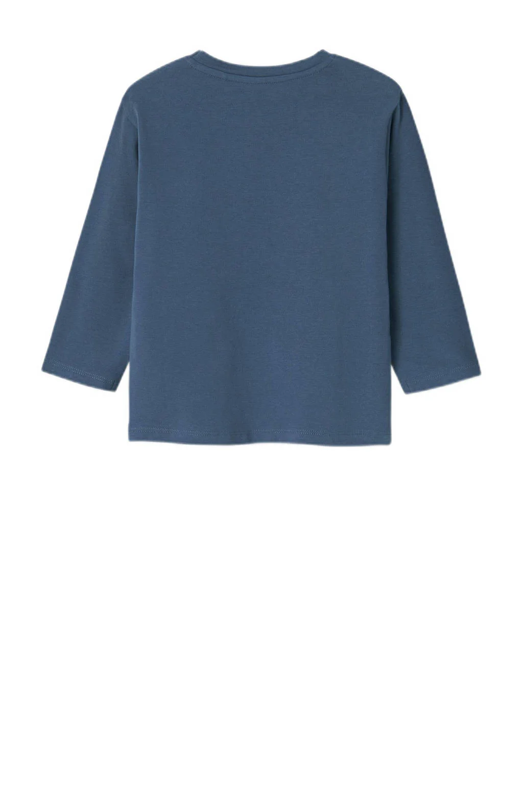 NAME IT longsleeve NMMNISA met printopdruk blauw