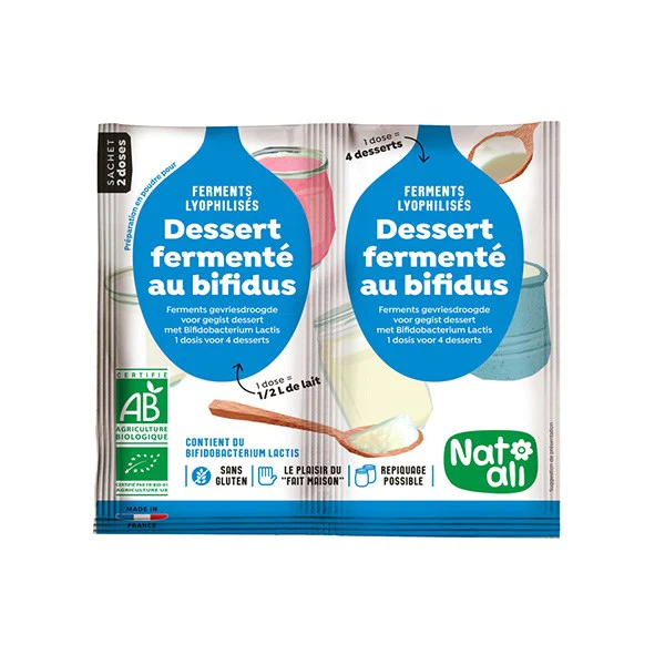 Préparation pour dessert fermenté au Bifidus Nat-ali