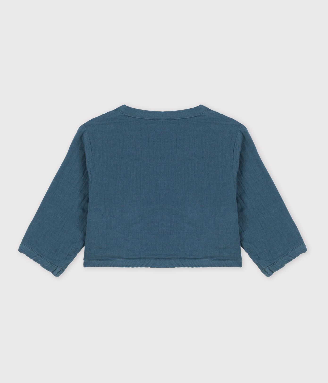 Cardigan bébé en gaze de coton