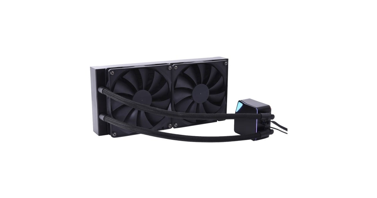 AlphacoolCore Ocean T38 AIO 280 mm waterkoeling  (Zwart)