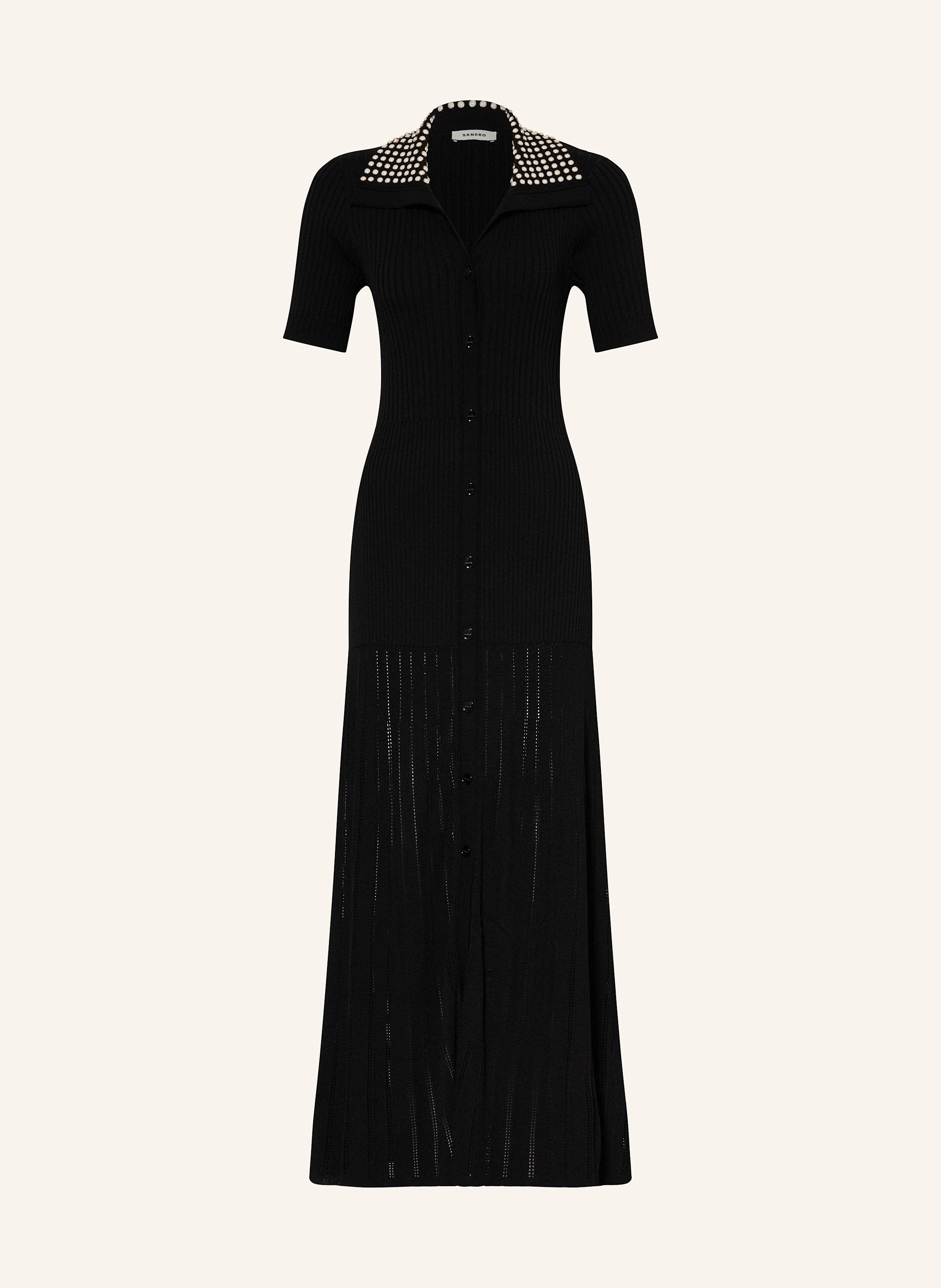 SANDRO Strickkleid