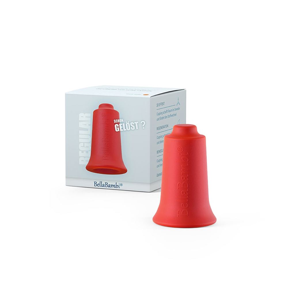 BELLABAMBI Cup mini solo<br>1 Stück, Box, rot intense