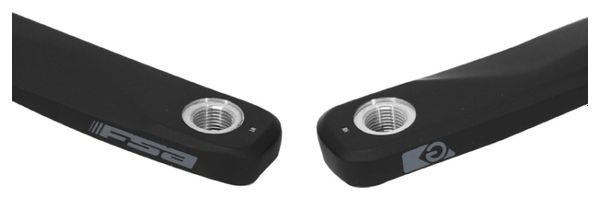 MANIVELLE DROITE   GAUCHE FSA 170mm NOIR ISIS POUR BOSCH 4ème génération (entraxe intérieur 143mm  entraxe extérieur 167mm)