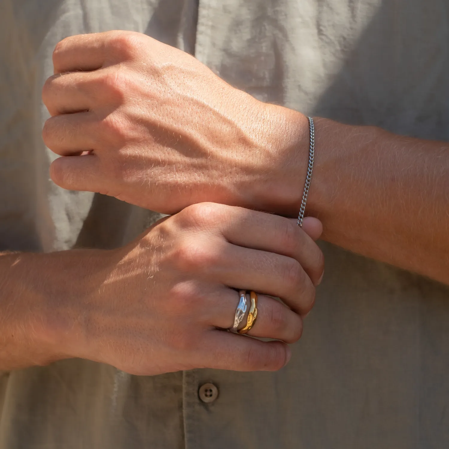 Tom Morris Panzer Armbånd Rustfrit Stål TM00008