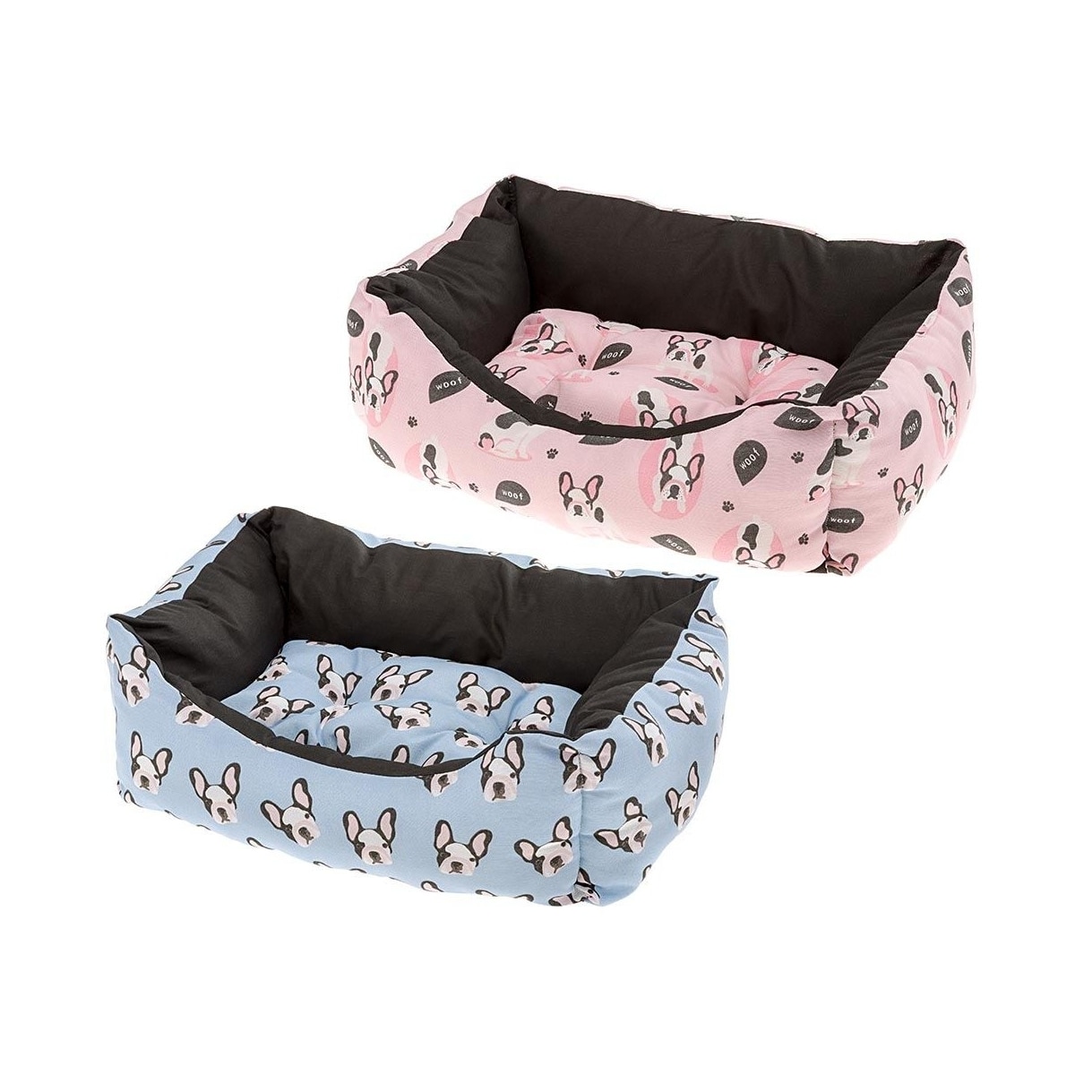 Hundeseng Coccolo 60 pute blå/rosa