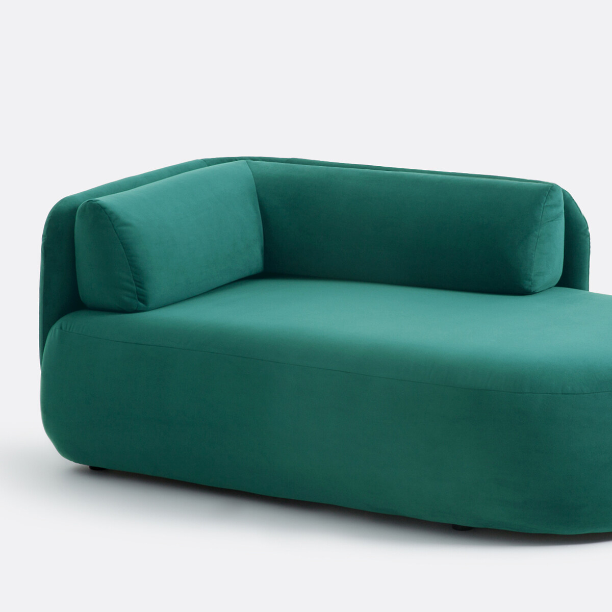 LA REDOUTE INTERIORS<br>Cadeira rechts, fluweel, Méridiano