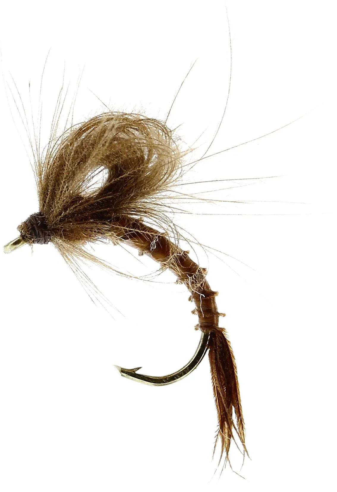 Unique Flies Marginata Emerger Biot Brown #13 Brown