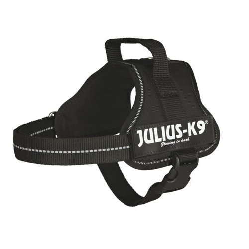 Coleira de Reforço Preta Julius K-9 para Cães