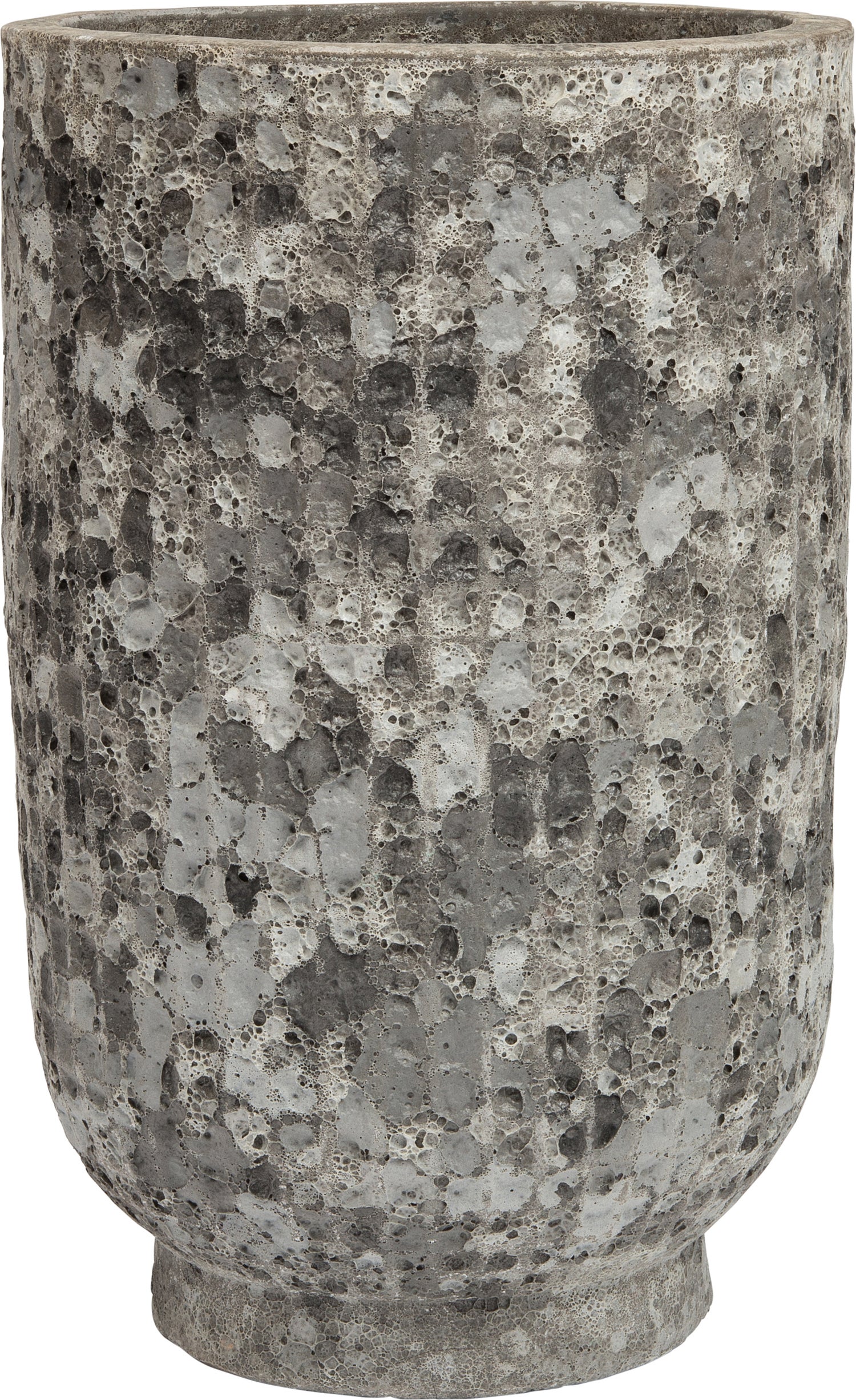 Intratuin bloempot Thierry grijs D 33 H 57 cm