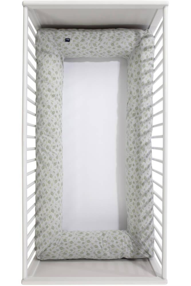ALVI Schlummer-Carré Organic Cotton Drifting Leaves,