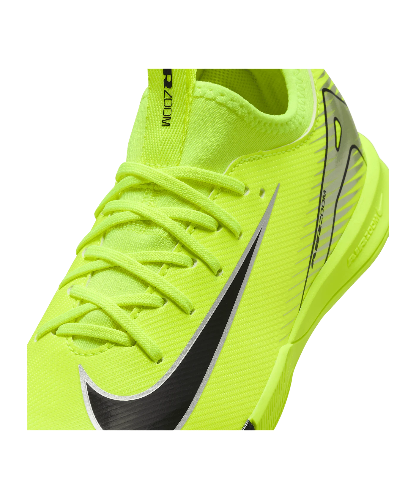 Nike Jr Air Zoom Mercurial Vapor XVI Academy IN Mad Voltage Kids Gelb Schwarz F700