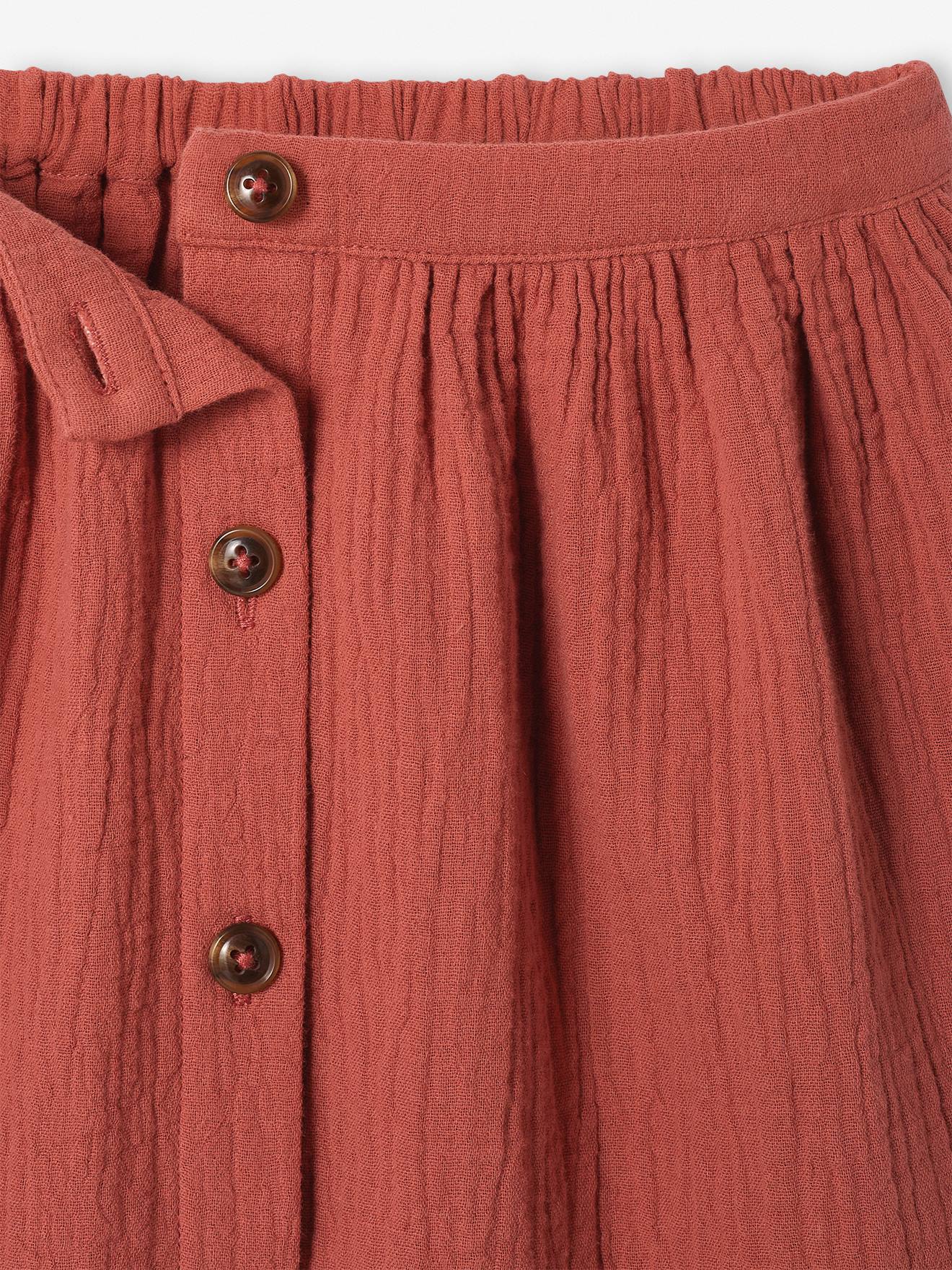 Conjunto de camiseta e saia de chiffon de algodão para menina da Clay