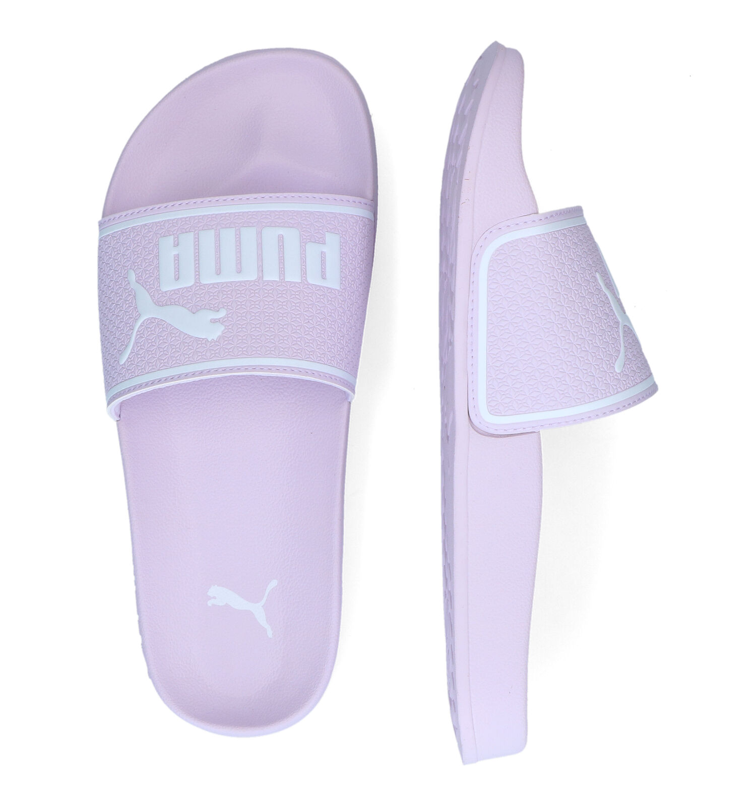 Badslippers paars