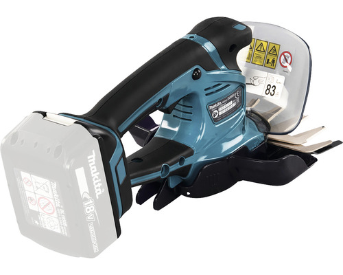 Makita DUM604ZX accu-grasschaar met struikschaarmes en opvangbak (accu en lader niet inbegrepen), 18V