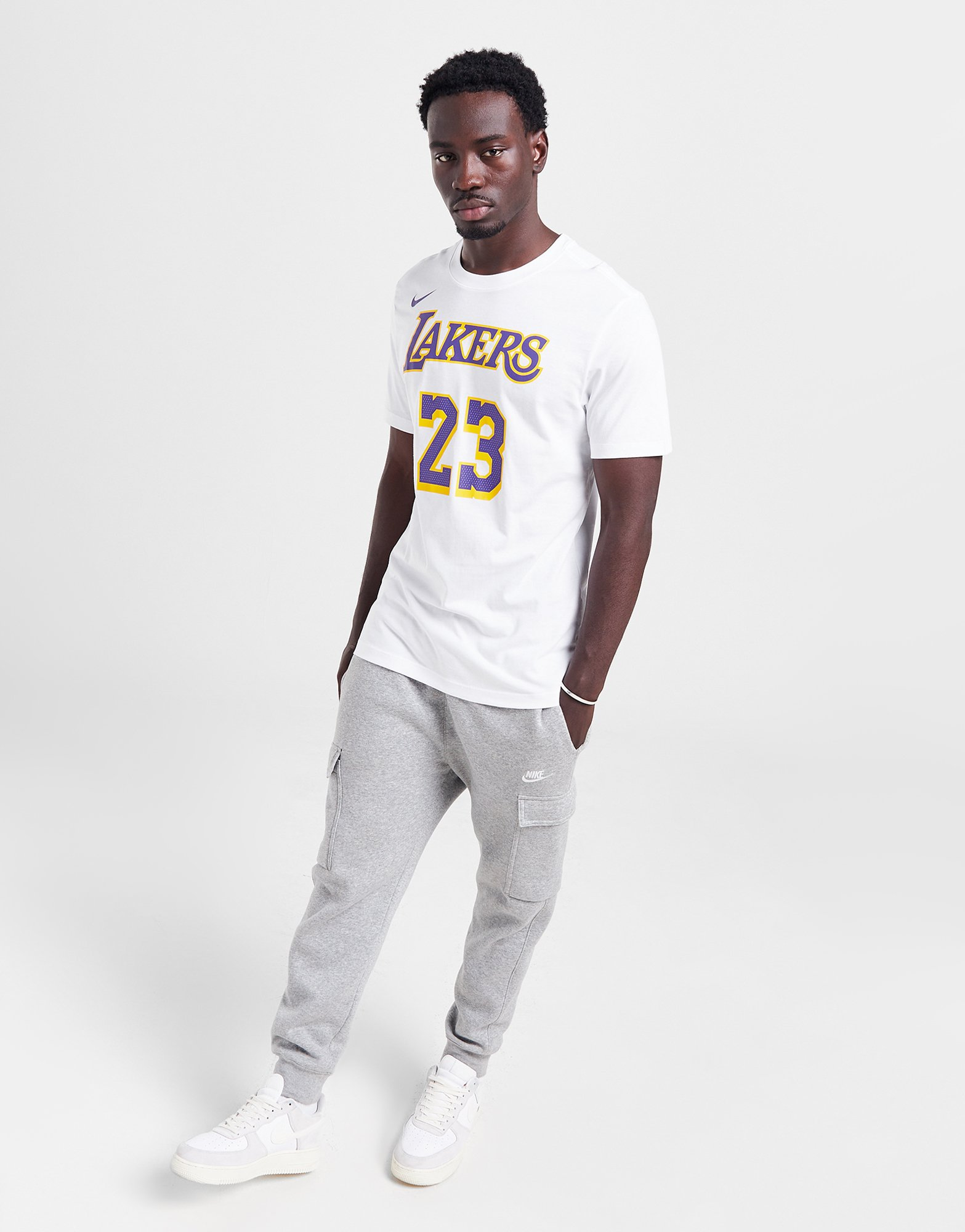 Nike T-shirt NBA LA Lakers James #23 Homme