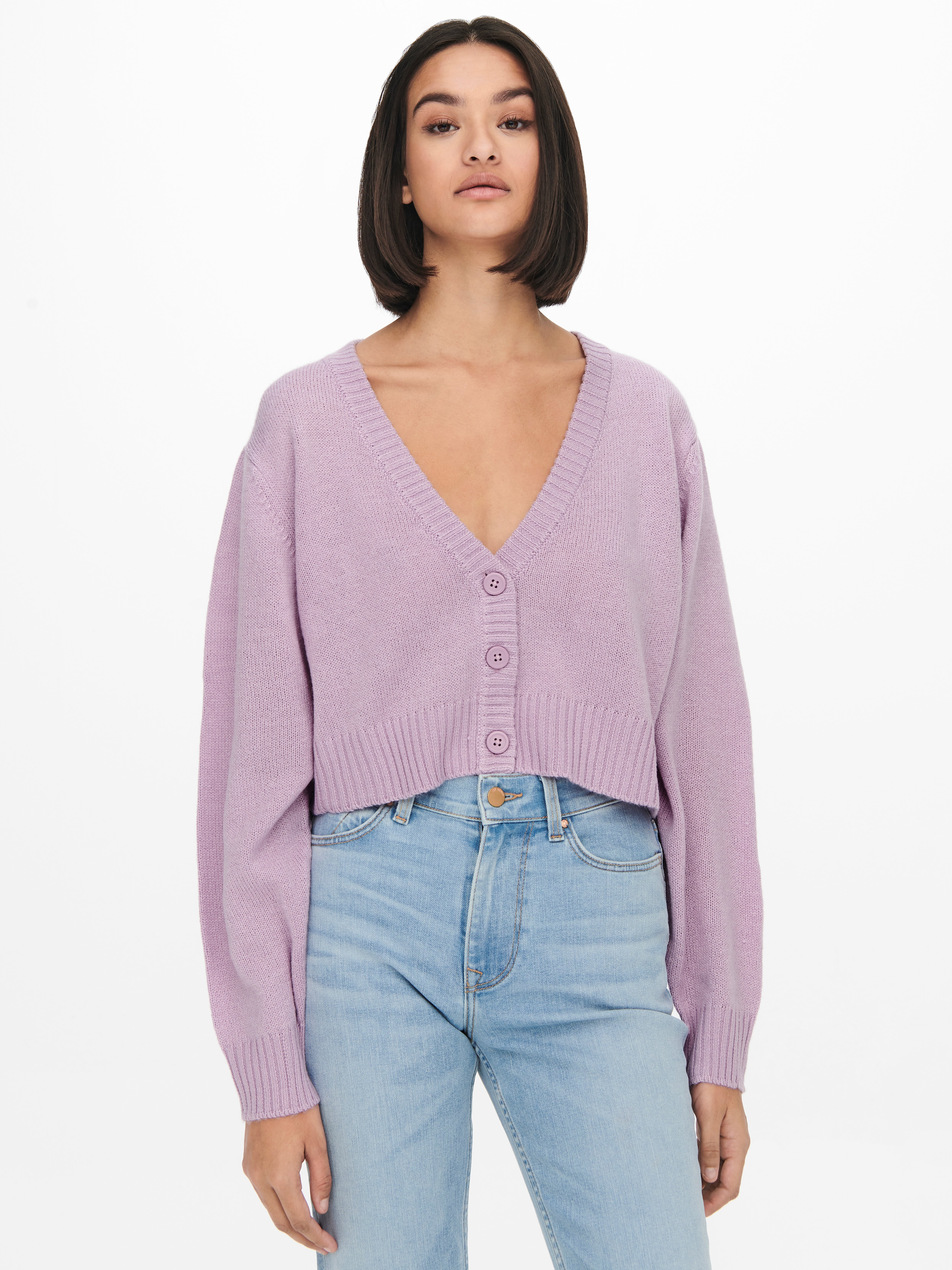 JDYLUCA Strickjacke Lavender Frost