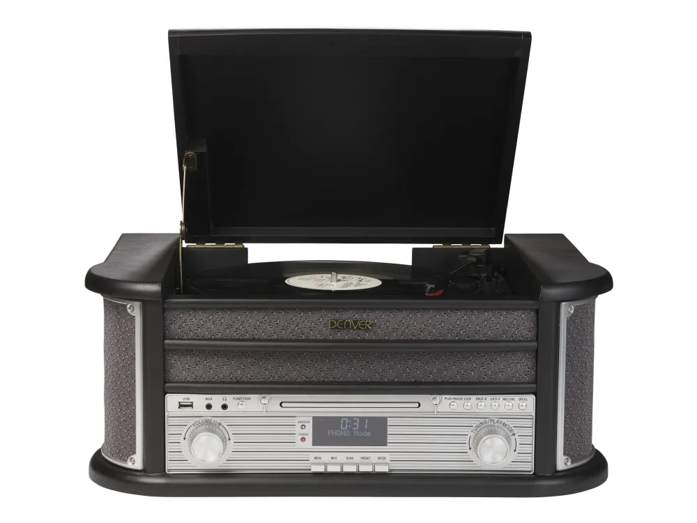 DENVER MRD-51 - Audiosystem - 2 x 2.5 Watt - sort