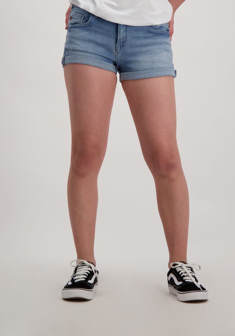 CARS JEANS blauwe cars jeans shorts neytiri short