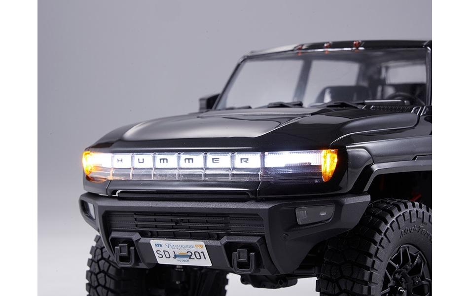 Scale Crawler FCX18 Hummer EV Schwarz, 1:18, RTR<br>Detailgetreues Hummer EV Scale RC Modell