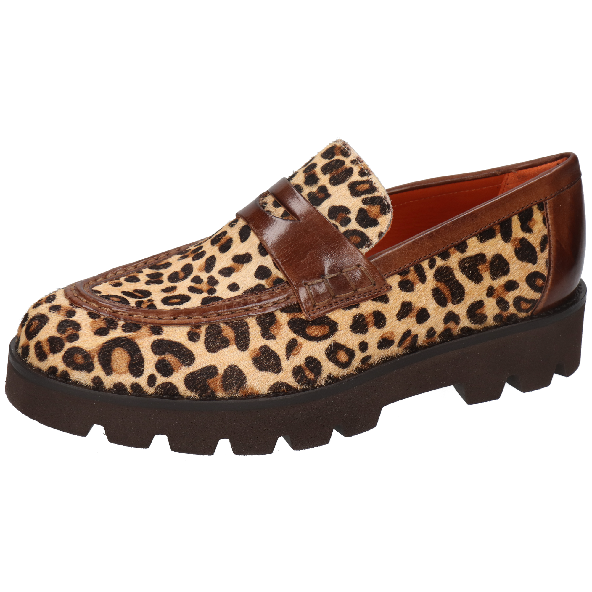 JADE 61 - Mocassins à semelle plateforme | Marron