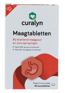 Curalyn Maagtabletten Pepermunt 48TB