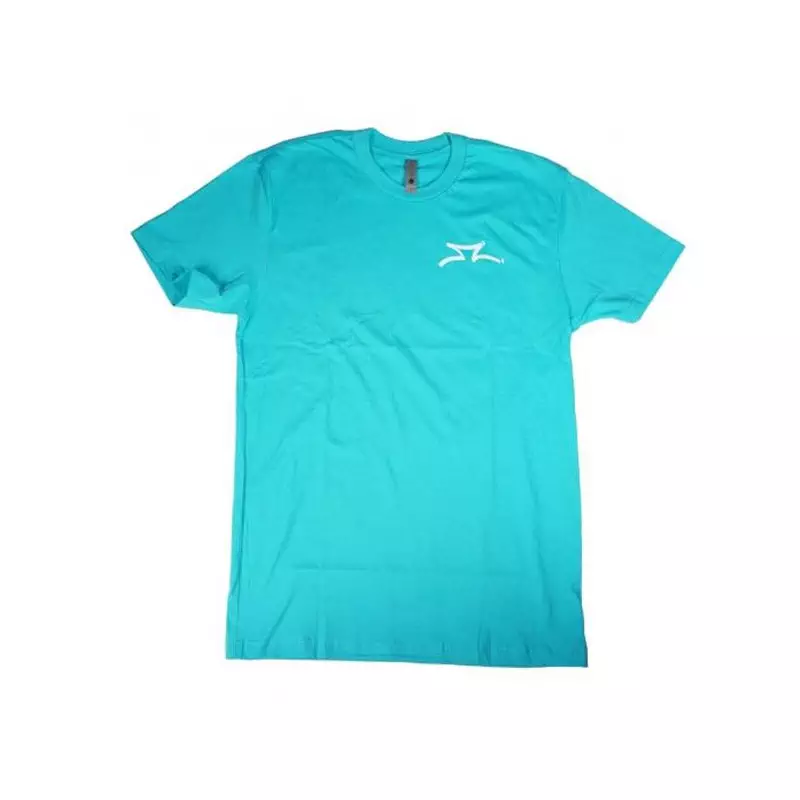 Tee shirt AO SCOOTERS Calligraphy tahiti Bleu