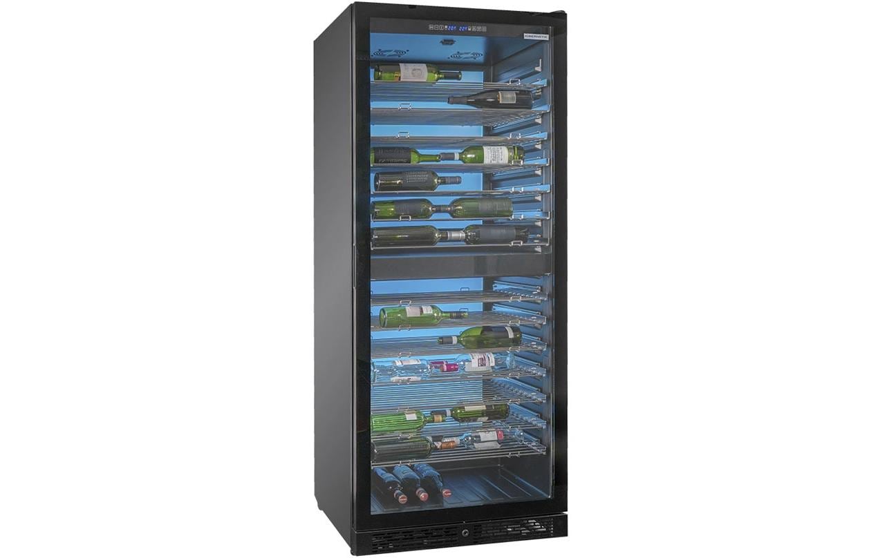Weinkühlschrank WKH600A Rechts, Schwarz<br>Weinklimaschrank 2 Zonen