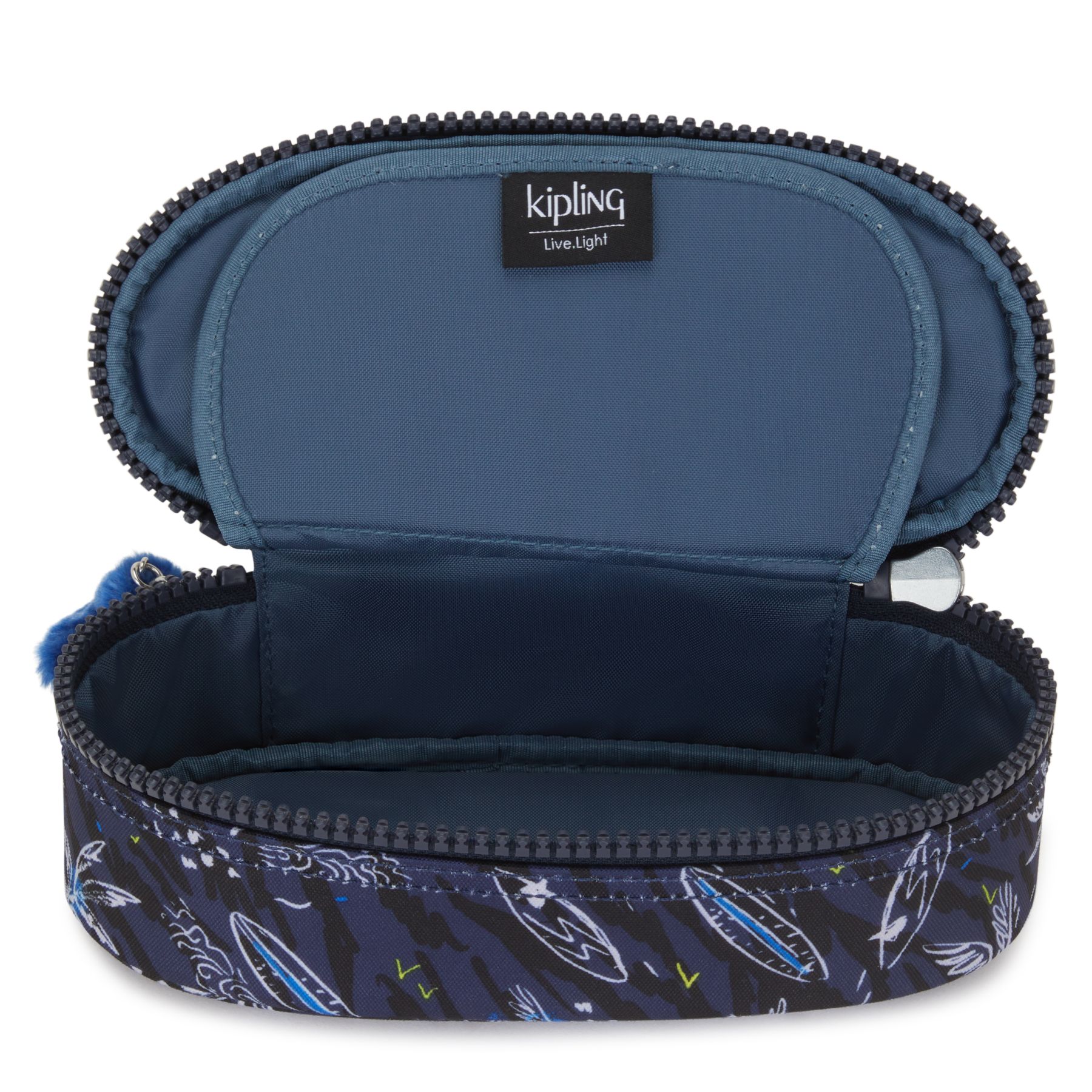 DUOBOX Trousse zippée moyenne à imprimé - Surf Sea Print