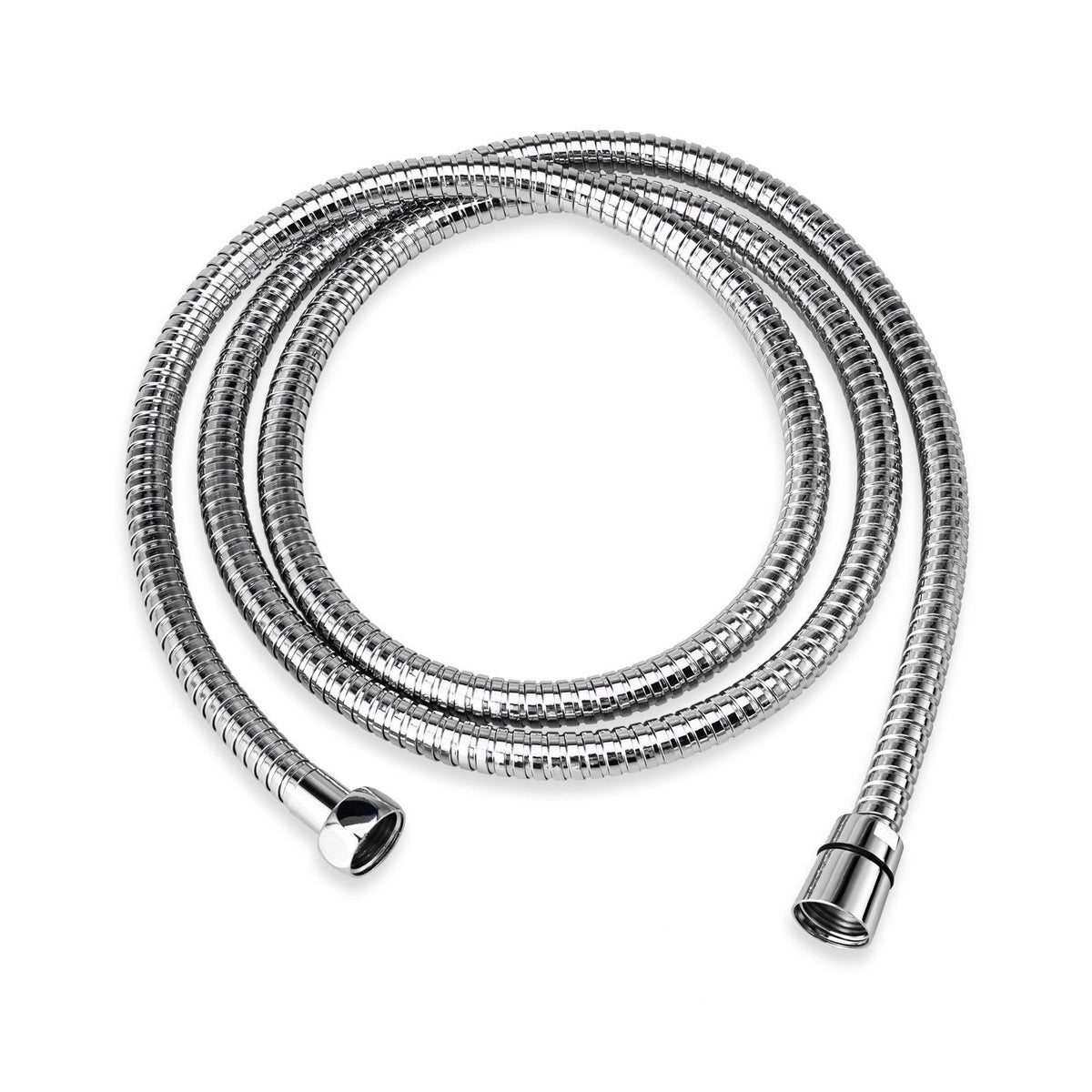 EMKE Doucheslang 1,75m, RVS Doucheslang met Anti-Twist Bescherming, Universele G 1/2 Aansluiting, Chroom