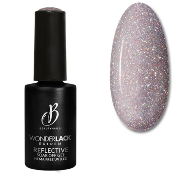 Semi permanent Wonderlack Hema Free Nude Reflective BeautyNails 8ML