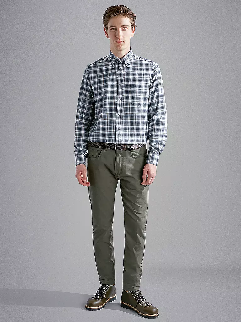 PAUL & SHARK Hemd Regular Fit grau