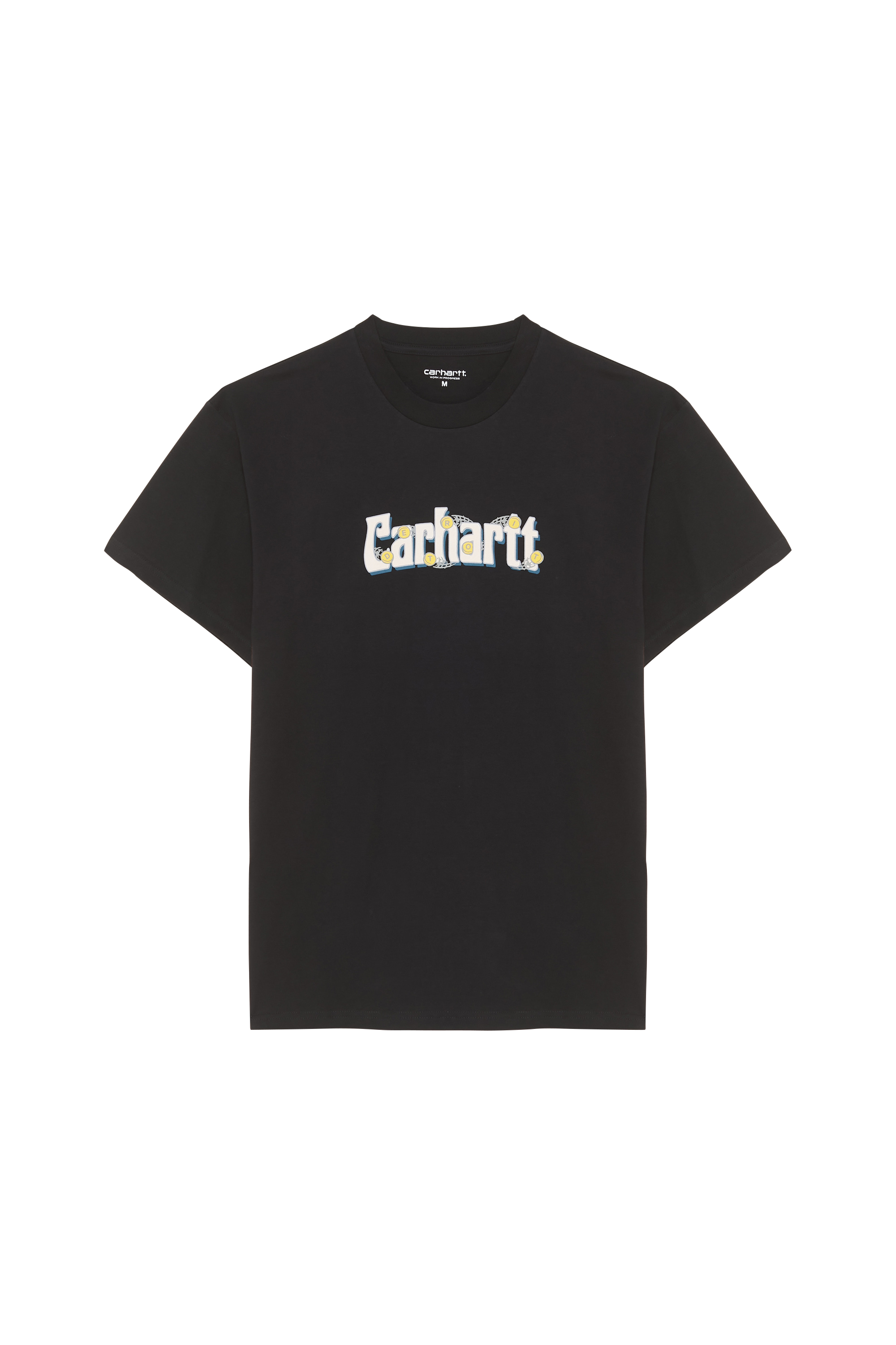 CARHARTT WIP T-shirt S/S Spin Script T-Shirt Noir