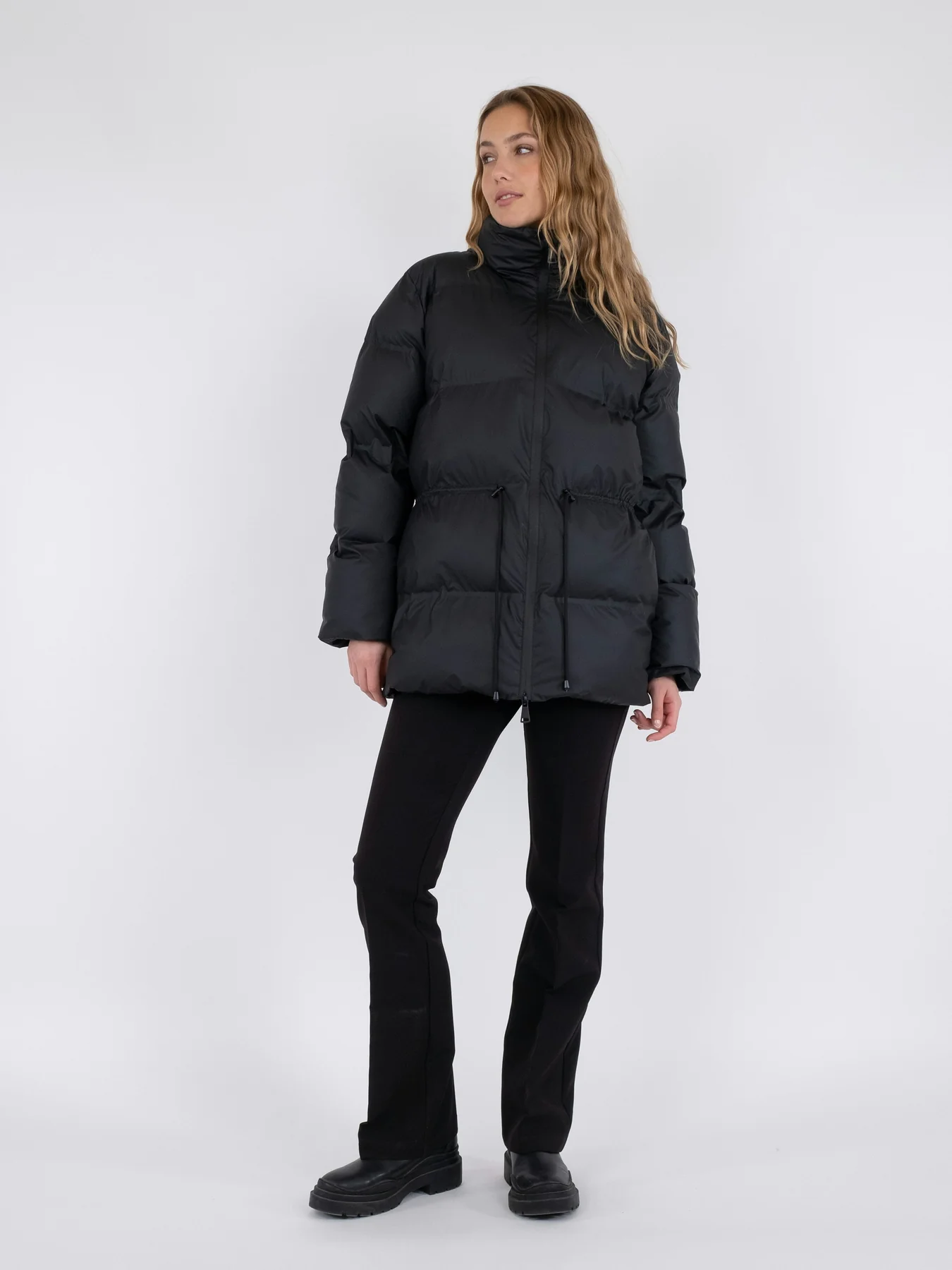 Neo Noir Mayra C Puffer Jacket black
